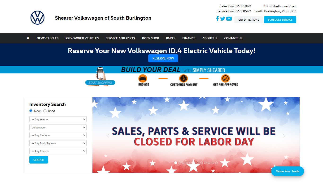 Shearer Volkswagen | South Burlington, VT | New & Used